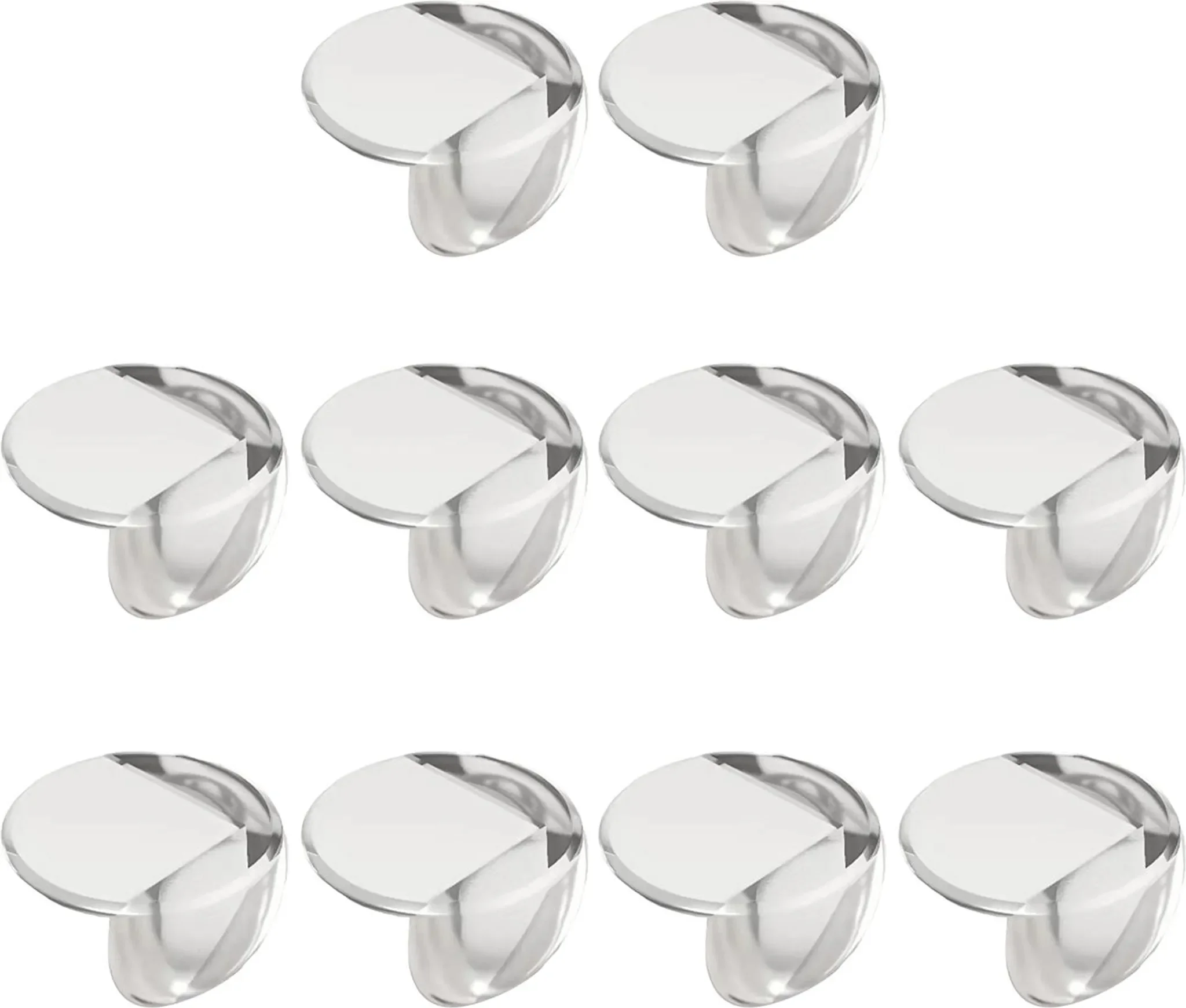 Möbel-Eckenschutz – 10er-Set, transparent, selbstklebend