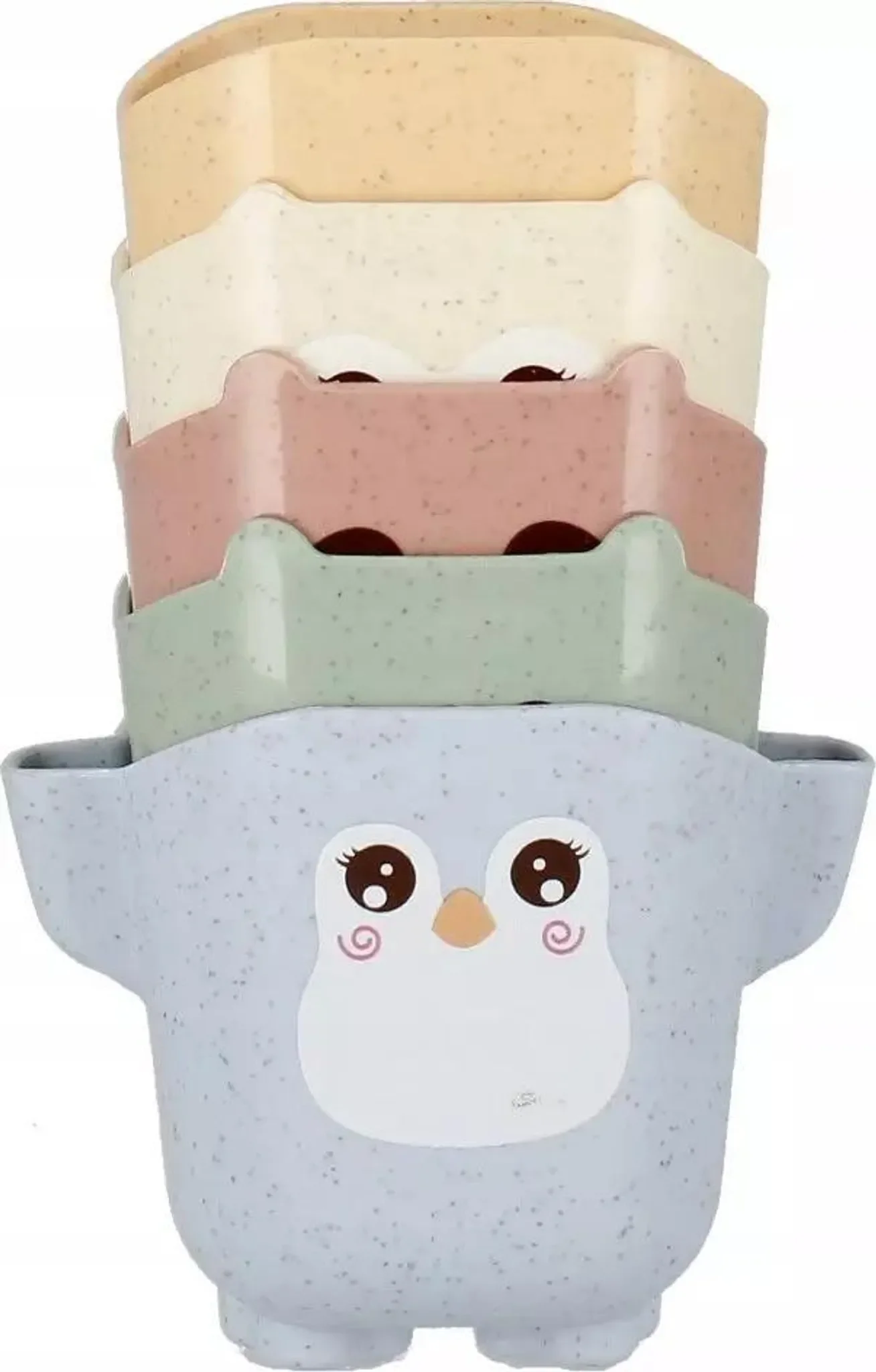 Becher-Badespielzeug für Babys & Kleinkinder – Tiermotive