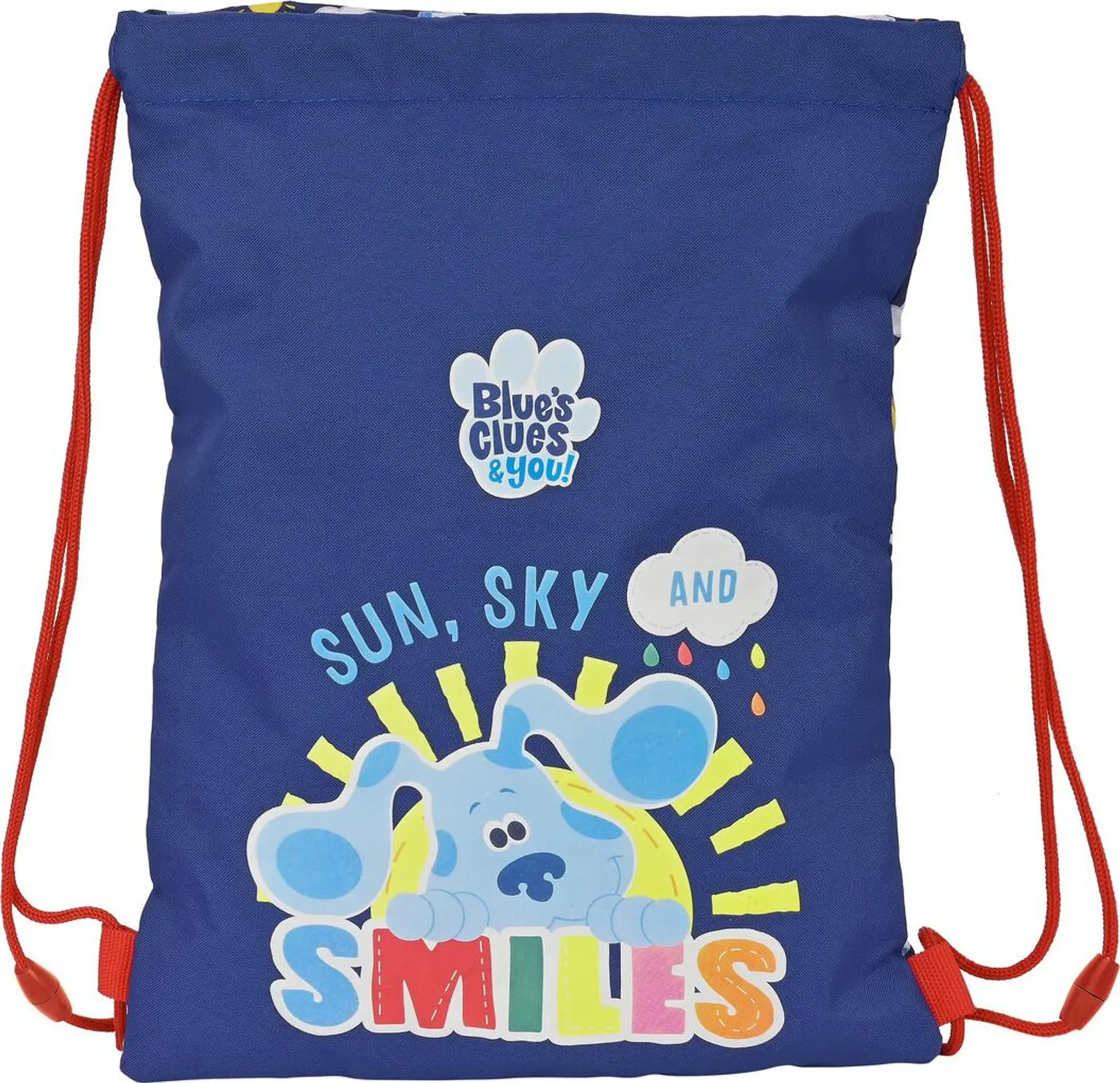 Turnbeutel „Blue’s Clues“ – Marineblau, 26 × 34 × 1 cm