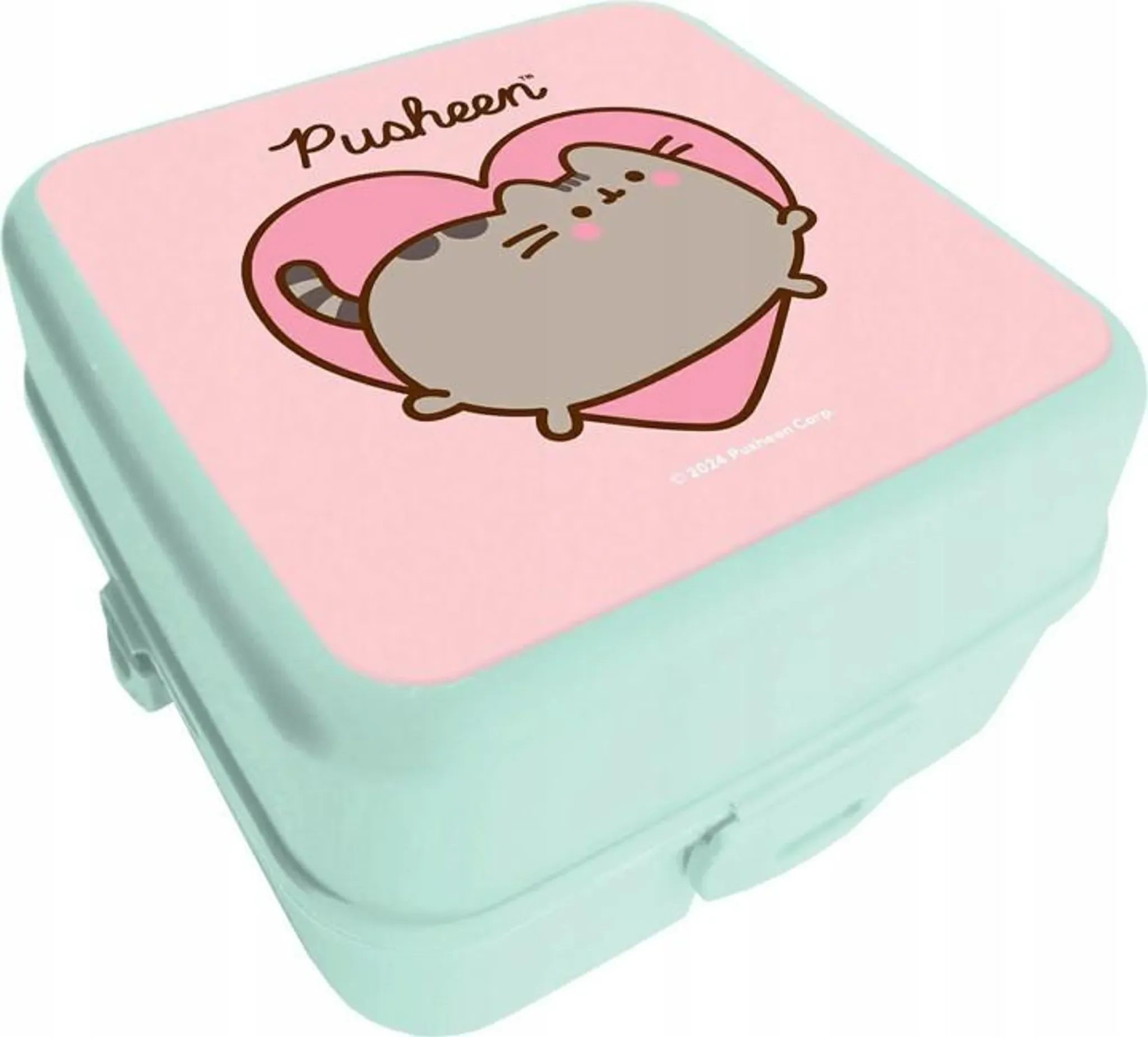 Lunchbox Pusheen Bambino – Rosa Katzenmotiv, 2-stöckig