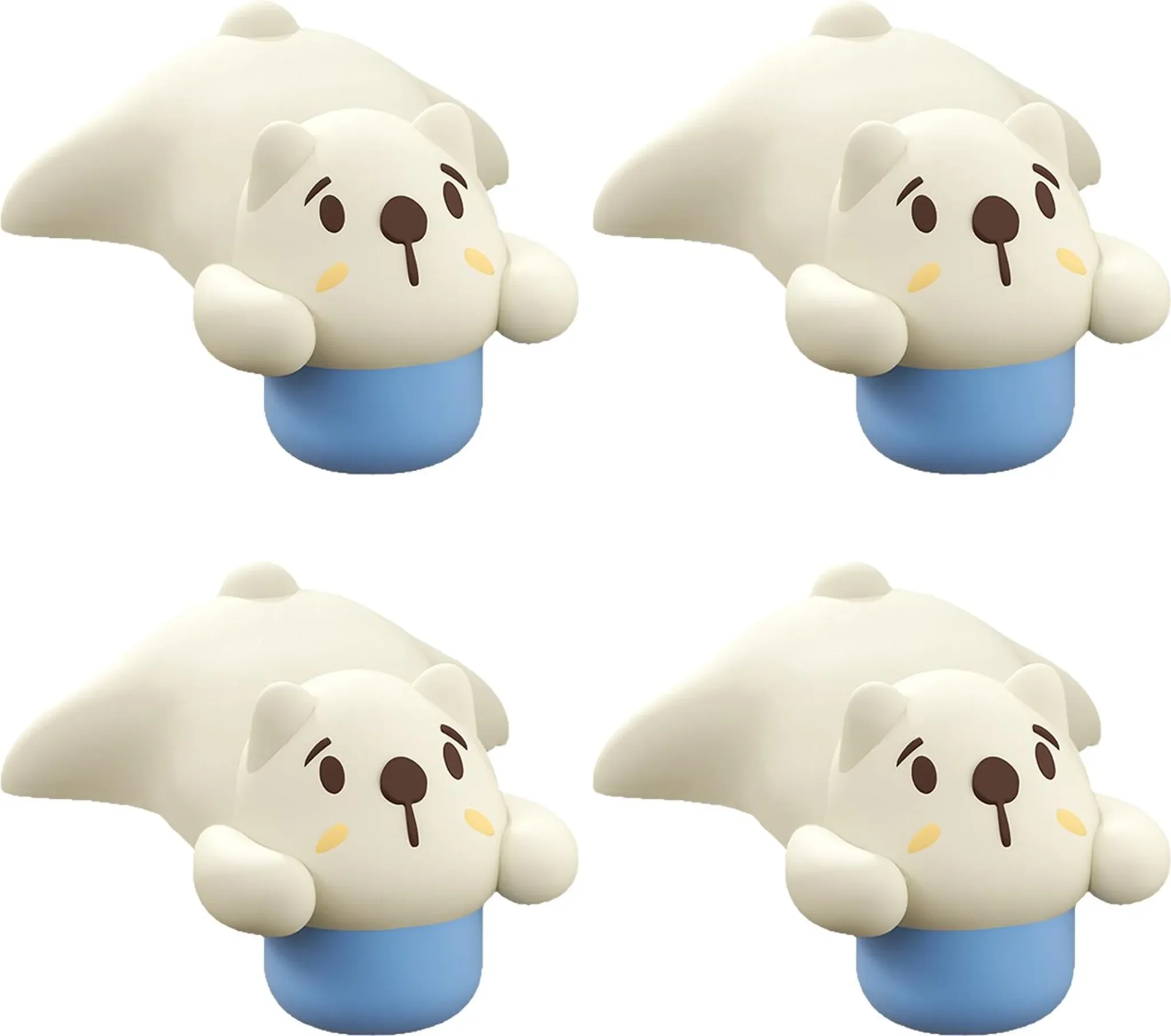 Möbeleckenschutz mit Tiermotiv – 4er-Set, selbstklebend