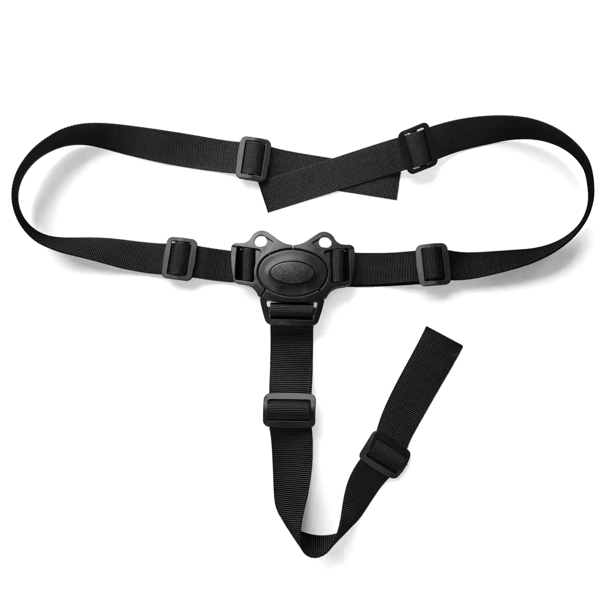 Verstellbarer 3-Punkt-Baby-Sicherheitsgurt – Schwarz
