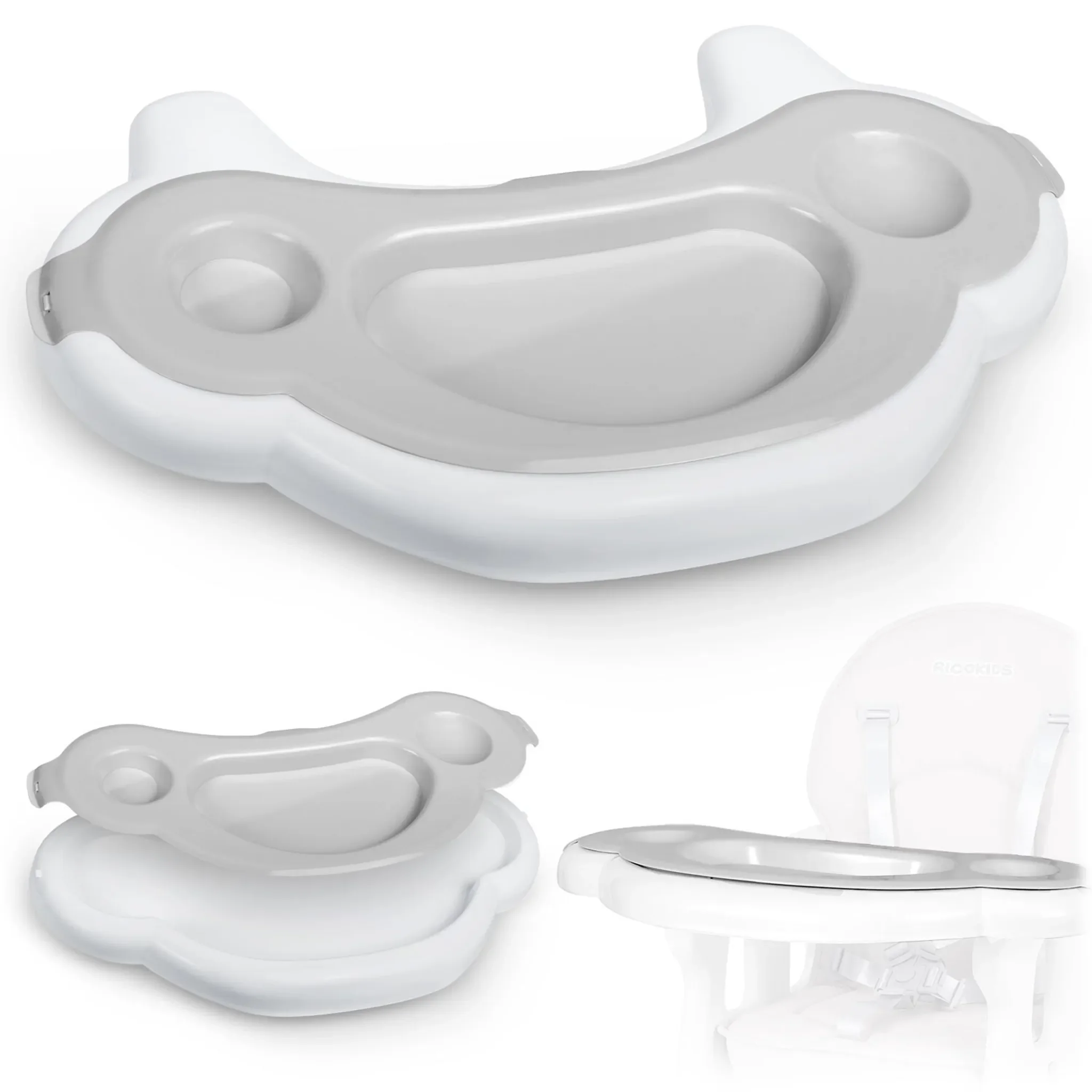 Hochstuhltablett Sinco Ricokids – Grau