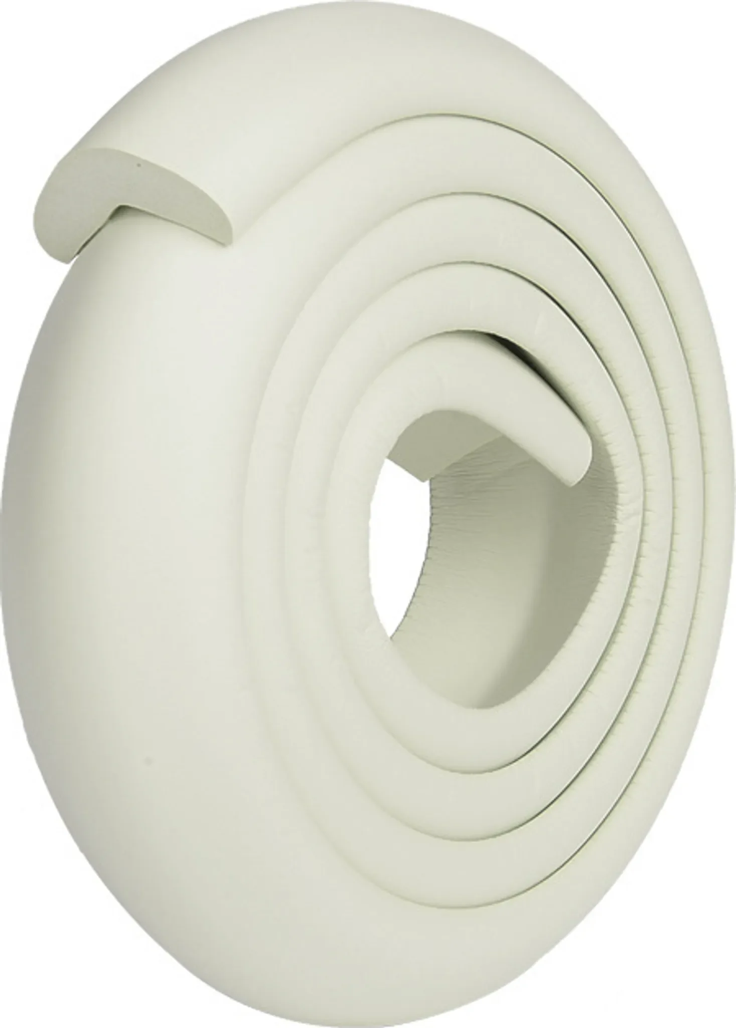 Kindersicherheits-Set für Möbel – 6 m Kantenschutz + 8 Eckschützer, perlweiß